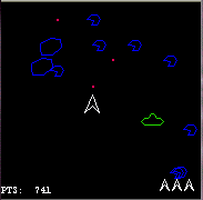 Asteroids - Handy Game - Freeware